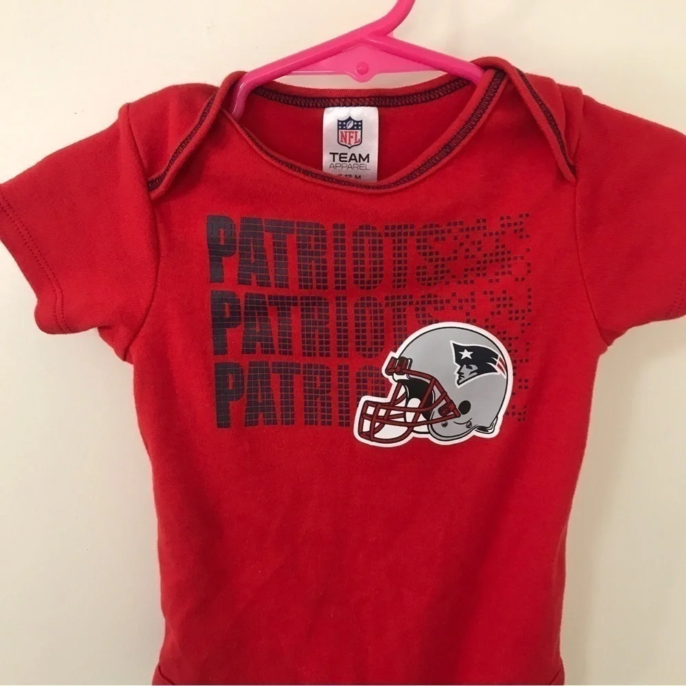 3/$15 NFL New England patriots infant onesie